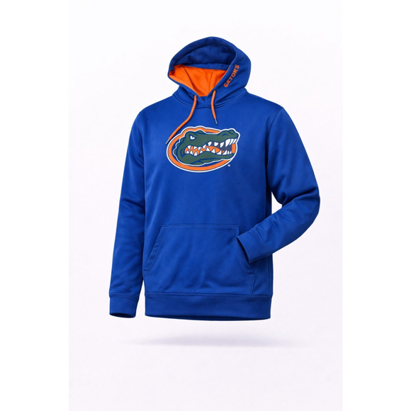 Colosseum Other - Colosseum Men’s Florida Gators Hoodie Blue/Orange Sweatshirt NCAA Football Sz M
